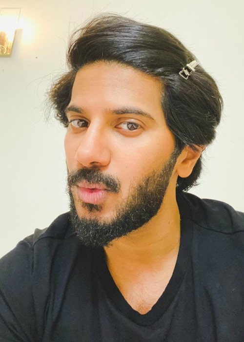 Dulquer Salmaan i en Instagram -selfie set i november 2019