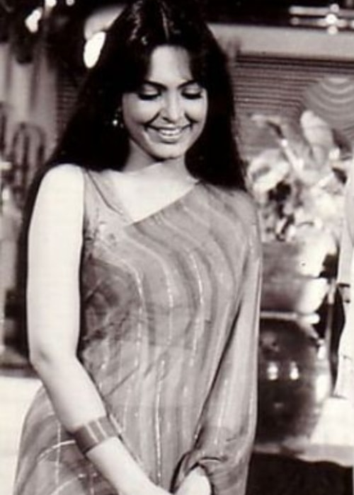 Indisk skuespillerinde Parveen Babi