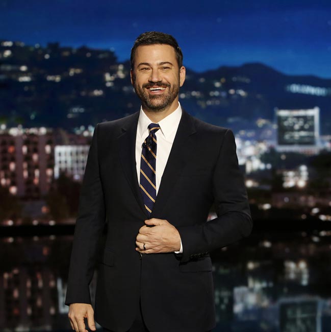 Jimmy Kimmel præsenterer sit show