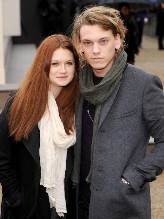 Bonnie Wright και Jamie Campbell Bower