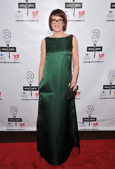 Megan Mullally deltager i den 29. årlige Lucille Lortel Awards i NYU Skirball Center den 4. maj 2014 i New York City