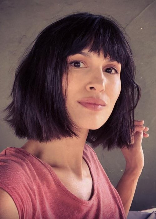 Élodie Yung i en selfie i juni 2018