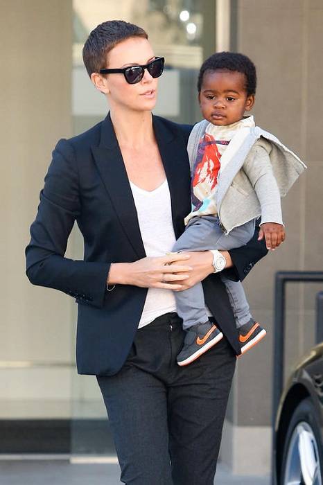 Charlize Theron baby