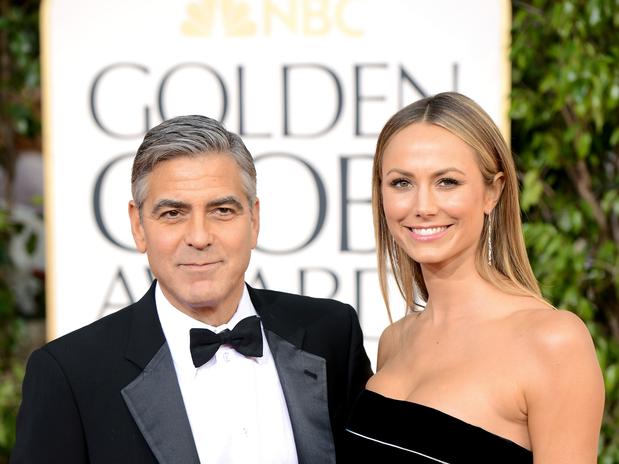George Clooney og Stacy Keibler