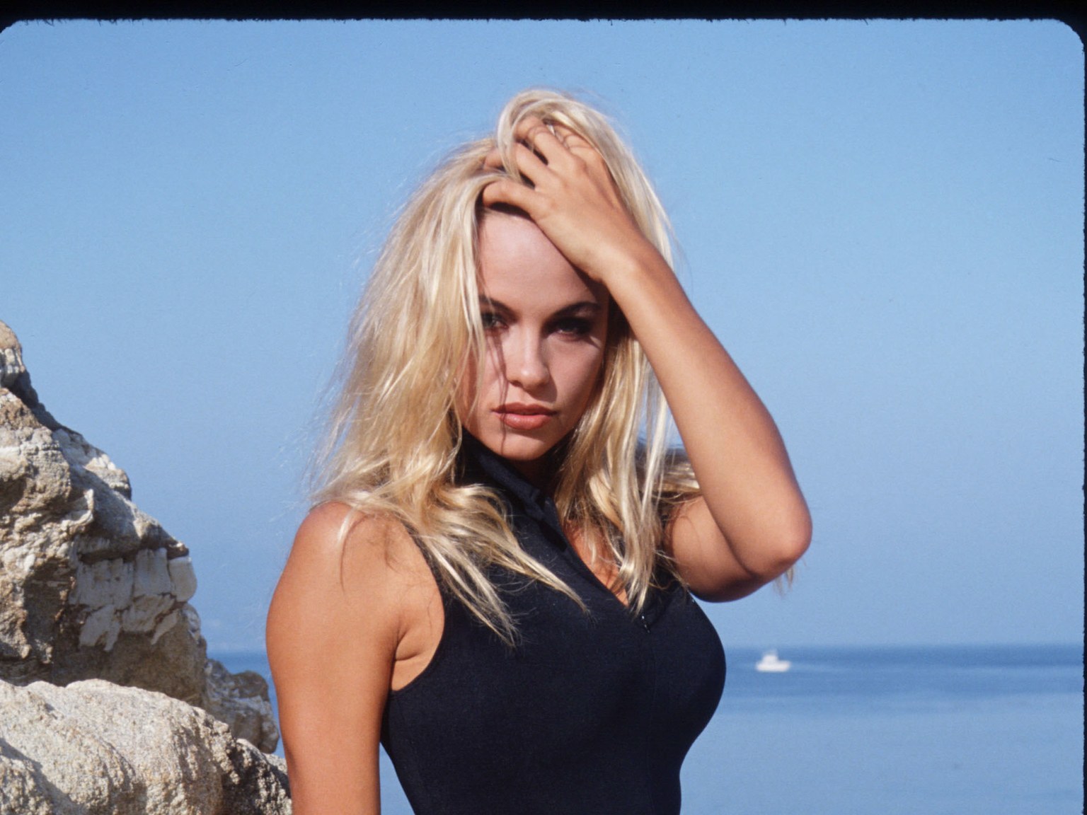 Pamela Anderson Højde, vægt, alder, kropsstatistik