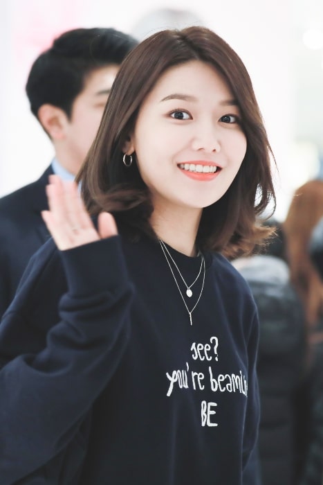 Sooyoung som set i februar 2018