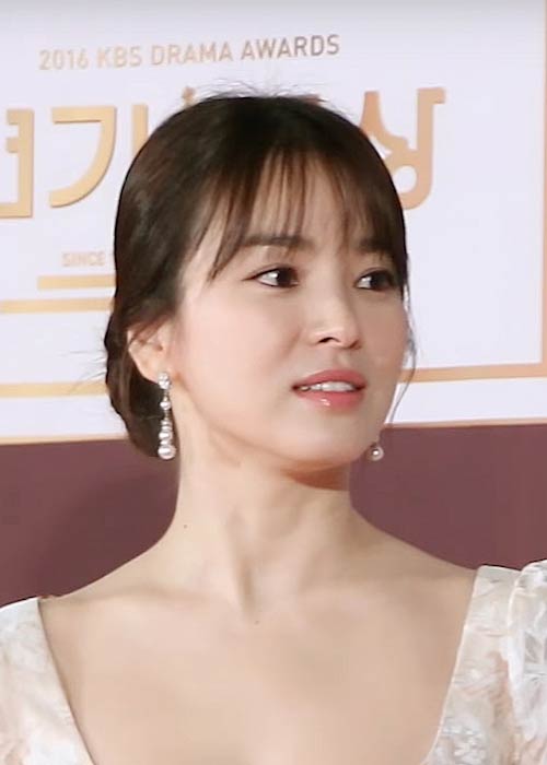 Song Hye-kyo KBS Drama Award 2016 -palkinnolla