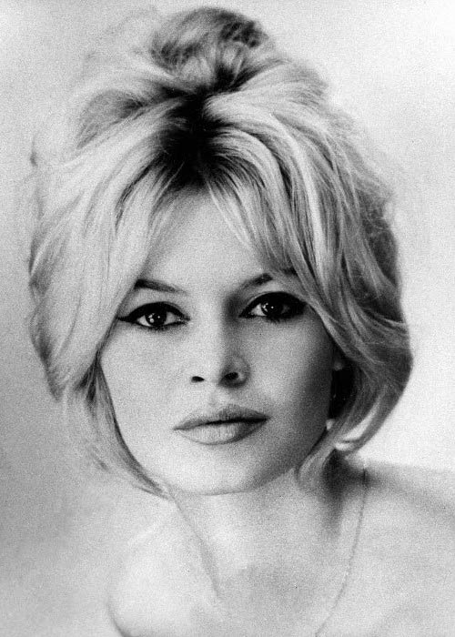 Brigitte Bardot tiedostokuvassa