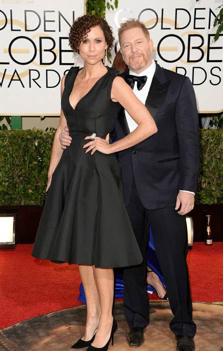 Minnie Driver και Ryan Kavanaugh στο Golden Globe After Party τον Ιανουάριο του 2014