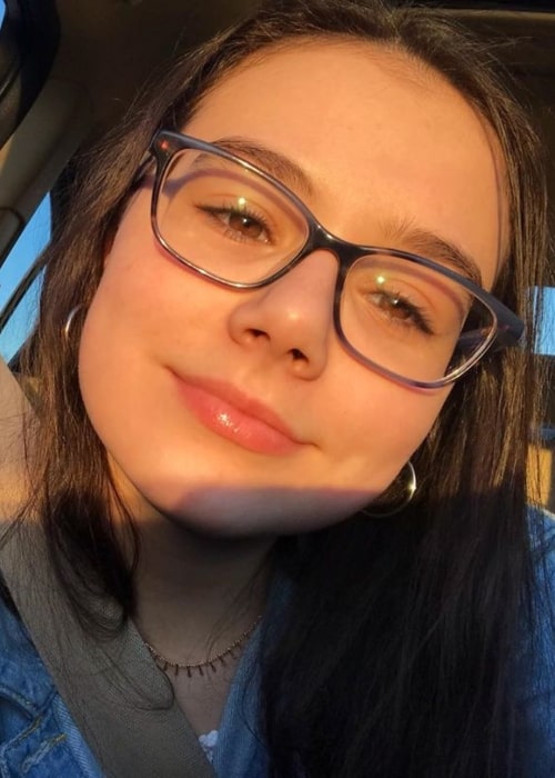 Julia Antonelli sett på en selfie tatt i desember 2019