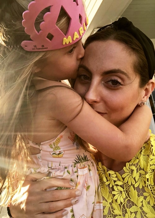 Eva Amurri i en selfie med sin datter i september 2018