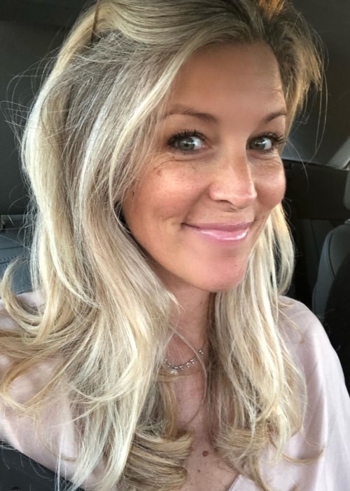 Laura Wright toukokuussa 2019 otetussa selfiessä