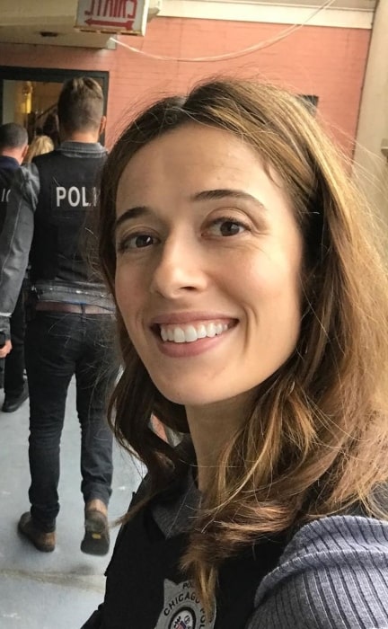 Marina Squerciati ráno v září 2019 do práce