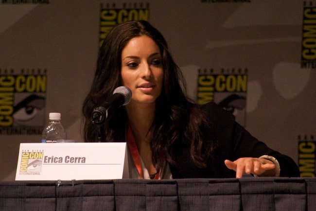 Erica Cerra, ako je vidieť v júli 2009