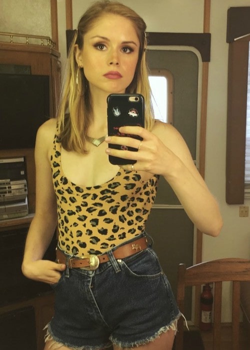 Erin Moriarty na selfie v júli 2019