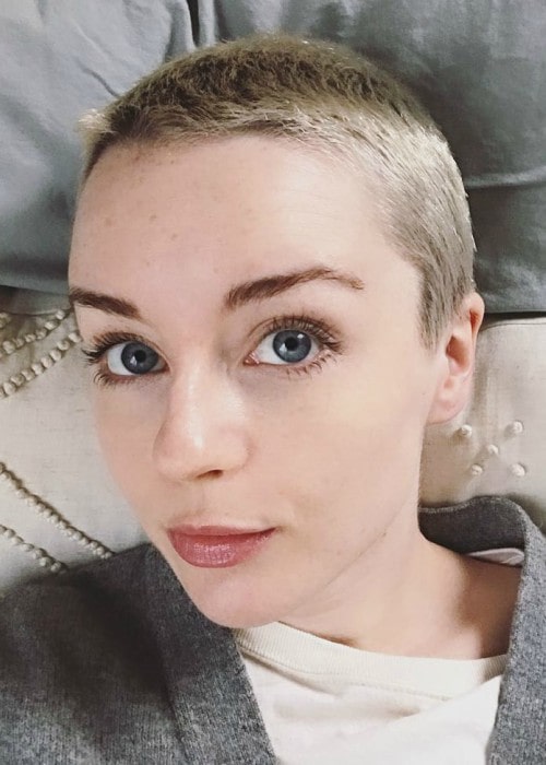 Η Kacey Rohl σε μια selfie στο Instagram όπως φαίνεται τον Φεβρουάριο του 2019