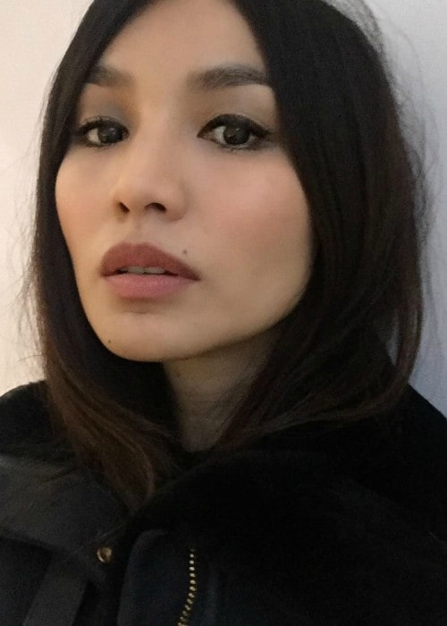 Gemma Chan i en Instagram-selfie som set i april 2018