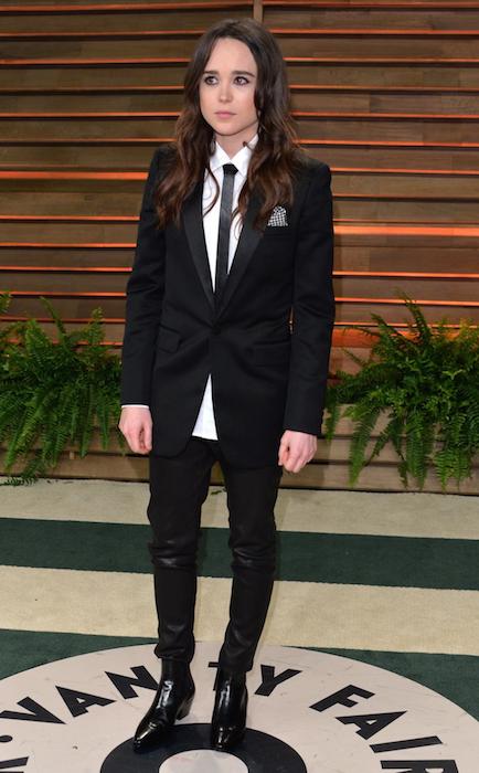 Ellen Page ved Oscars 2014