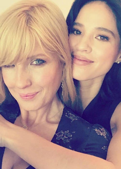 Kelly Reilly (vľavo) a Kelsey Asbille na selfie na Instagrame v januári 2018