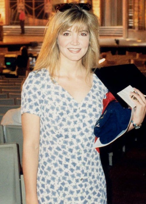 Ο Κρίσταλ Μπέρναρντ στην πρόβα της Emmy τον Σεπτέμβριο του 1994