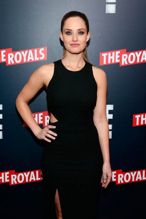 Η Merritt Patterson στην πρεμιέρα της σειράς The Royals New York τον Μάρτιο του 2015