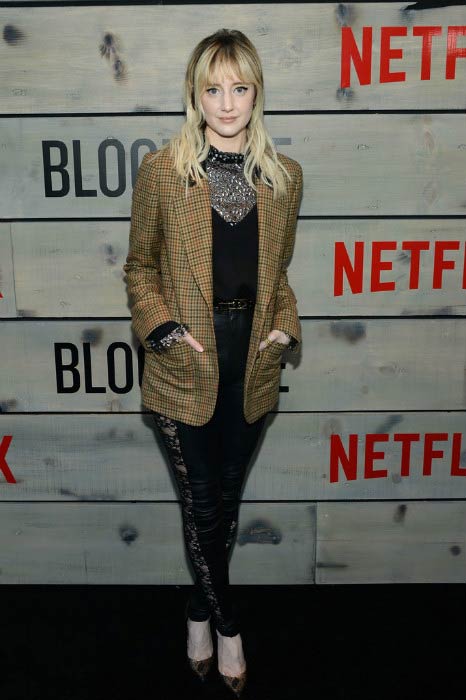 Andrea Riseborough ved premieren på Netflix's Bloodline i Westwood, Californien den 24. maj 2016