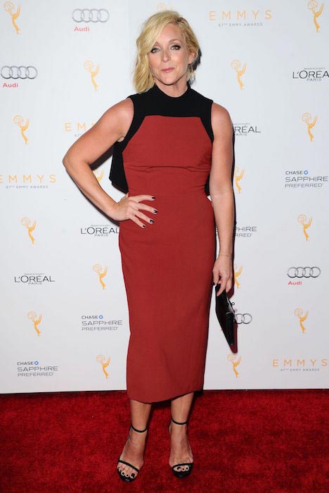 Jane Krakowski počas televíznej akadémie oslavuje 67. nomináciu na cenu Emmy v Beverly Hills