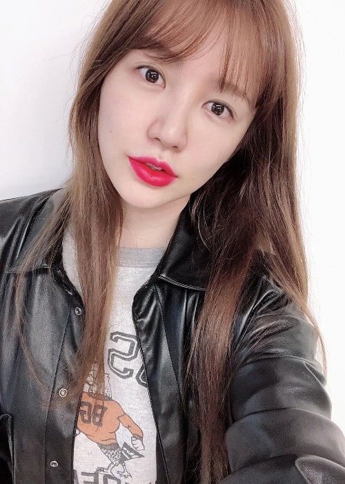 Yoon Eun-hye όπως φαίνεται τον Οκτώβριο του 2019