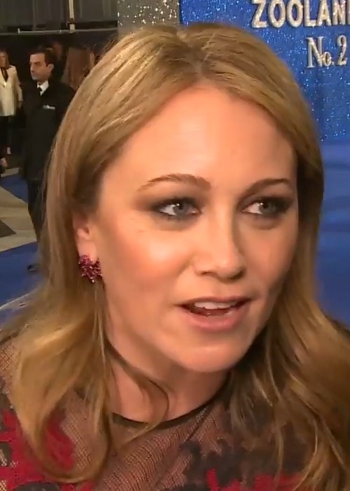 Christine Taylor počas rozhovoru vo februári 2016