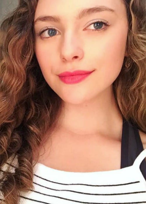 Danielle Rose Russell i en Instagram-selfie som set i april 2017