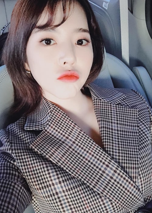 Sunny σε selfie τον Νοέμβριο του 2018