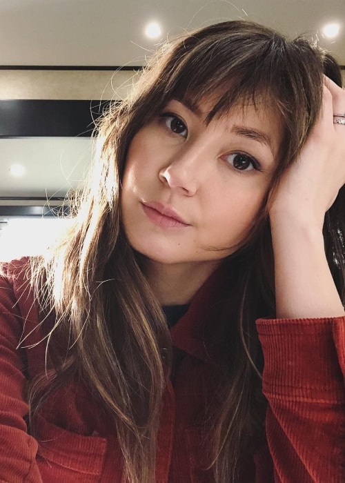 Kimiko Glenn i en selfie i november 2018