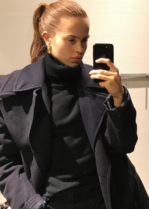 Kristine Ullebø i en selfie set i januar 2019