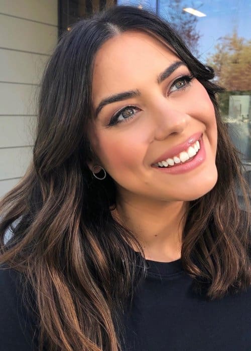 Η Lorenza Izzo σε μια selfie στο Instagram όπως φαίνεται τον Σεπτέμβριο του 2018