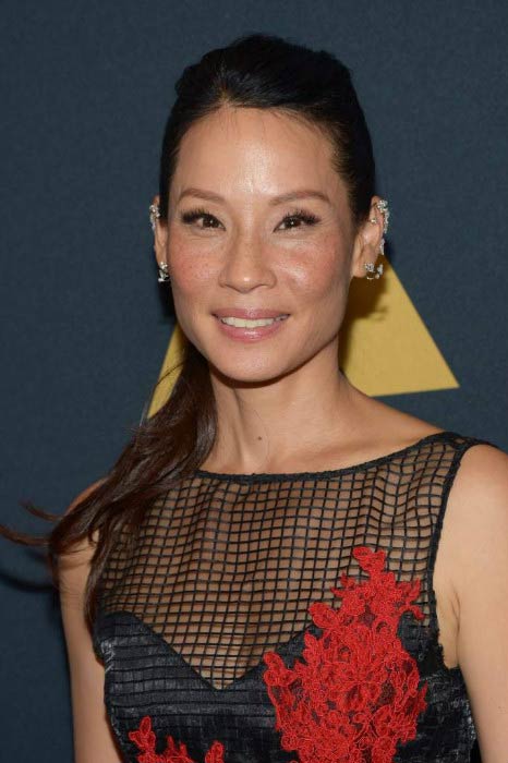 Lucy Liu ved Academy of Motion Picture Arts and Sciences Awards i september 2016