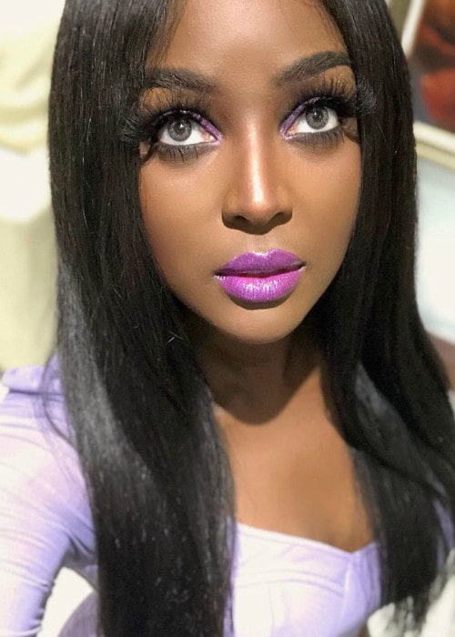 Amara La Negra na selfie na Instagramu z května 2019