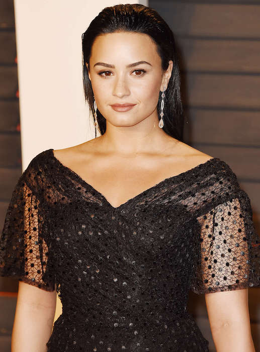 Demi Lovato ved Vanity Fair Oscar -fest 2016