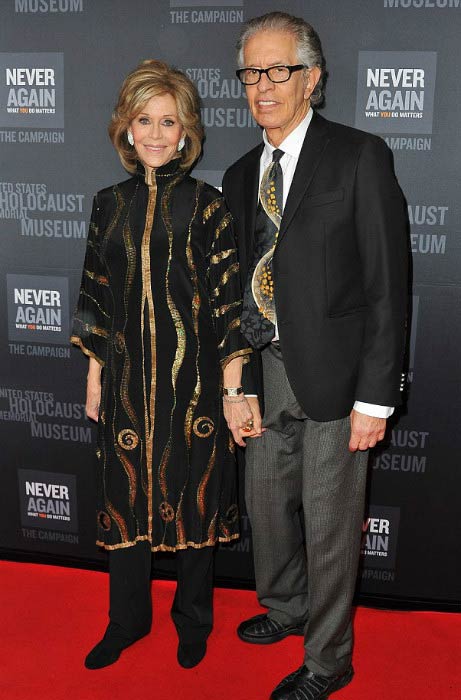 Jane Fonda og Richard Perry ved United States Holocaust Memorial Museum presenterer Los Angeles Dinner: What You Do Matters i mars 2016