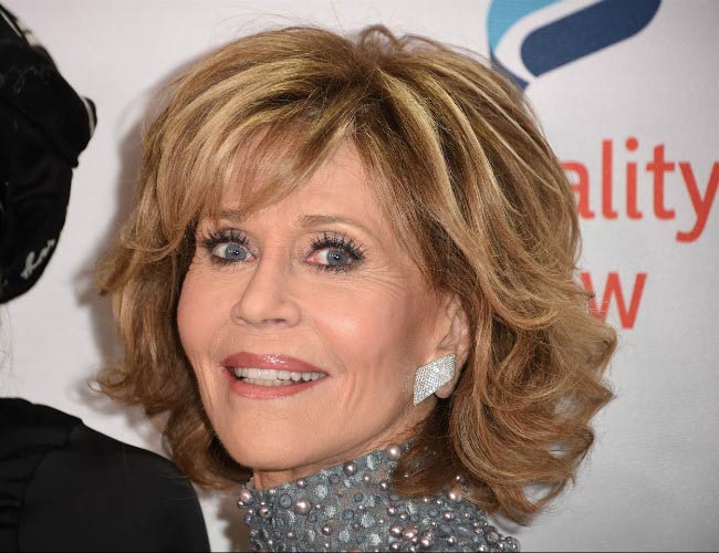 Jane Fonda na tretji letni prireditvi Equality Now za zbiranje sredstev Make Equality Reality decembra 2016