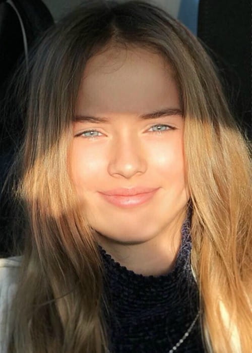 Kristina Pimenova, jak je vidět v únoru 2018