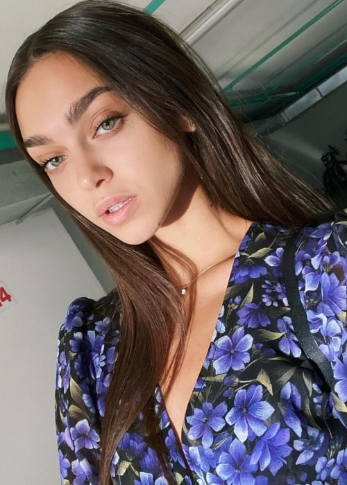 Zhenya Katava som set i en selfie, der blev taget i Minsk, Hviderusland i august 2020