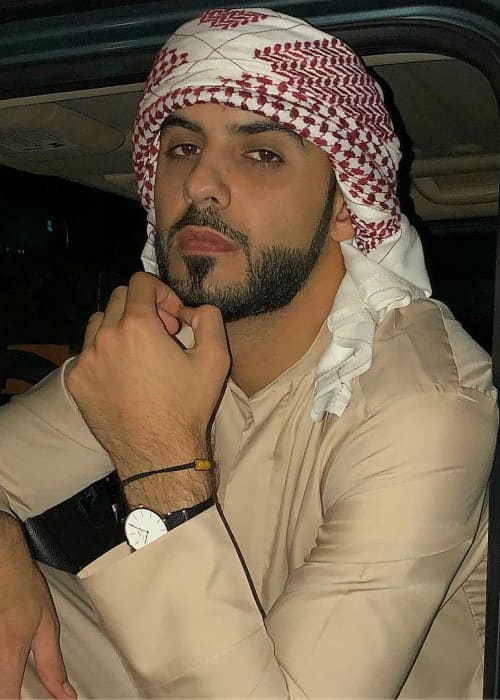 Omar Borkan Al Gala όπως φαίνεται τον Μάιο του 2018