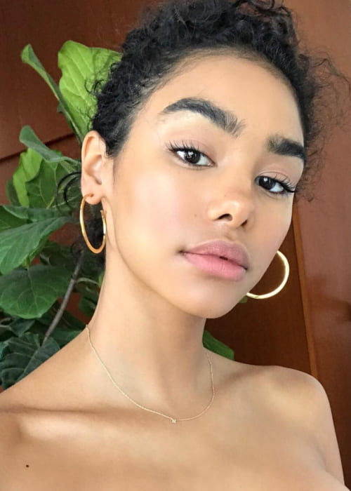 Naressa Valdez i en Instagram -selfie set i januar 2018