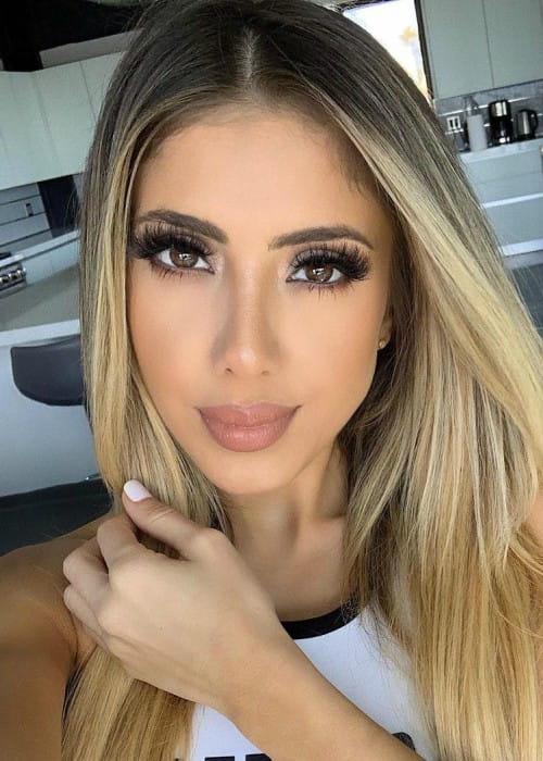 Η Valeria Orsini σε μια selfie στο Instagram όπως φαίνεται τον Σεπτέμβριο του 2019