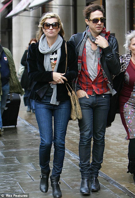 Kate Moss s Jamiem Hinceom