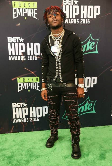 Lil Uzi Vert ved BET Hip Hop Awards i september 2016
