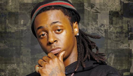 Lil Wayne ansiktsnærbilde