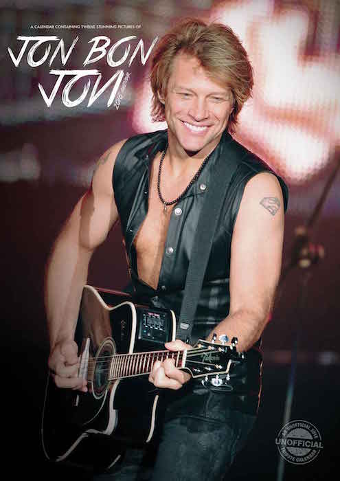 Jon Bon Jovi i uofficiel 2016-kalender