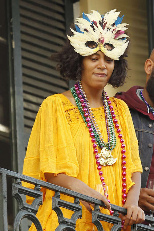 Solange Knowles ude i New Orleans i februar 2016