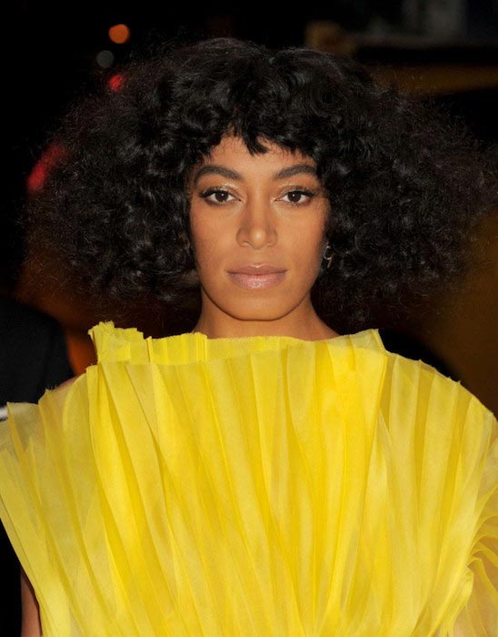 Solange Knowles ved Met Gala 2016 i New York City